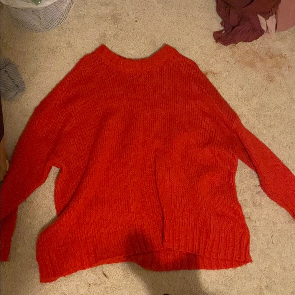 red aerie sweater